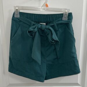 a new day High Waist Teal Shorts